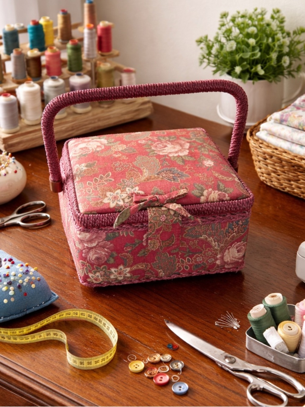 Vintage Sewing Box